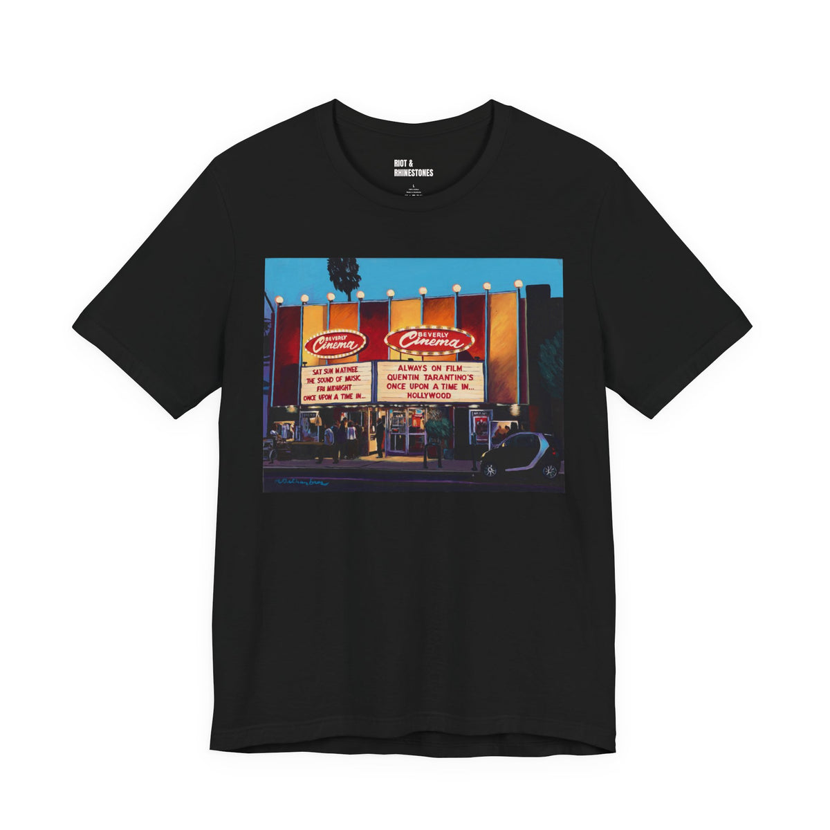 New Beverly Cinema "Once Upon a Time in Hollywood" Classic Unisex Graphic Tee