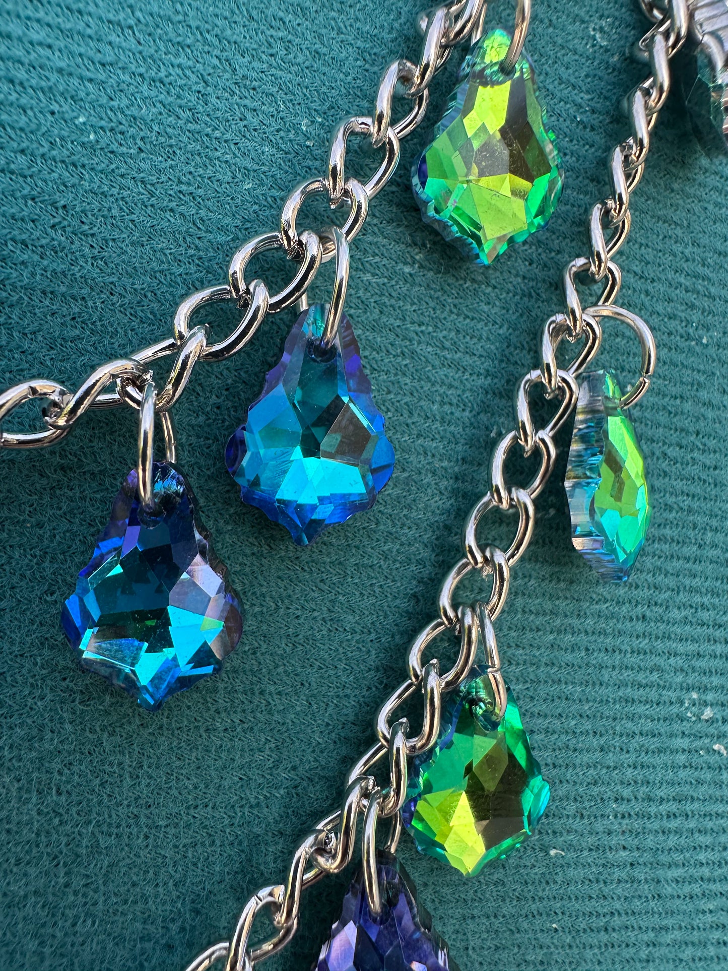 Crystal Drip Convertible Waist Chain - ONE OF ONE