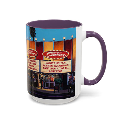 New Beverly Cinema "Once Upon a Time in Hollywood" Original Art Ceramic Mug –  (11/15oz)