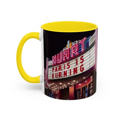 Nuart Theater "Paris Is Burning" Original Art Ceramic Mug (11oz)