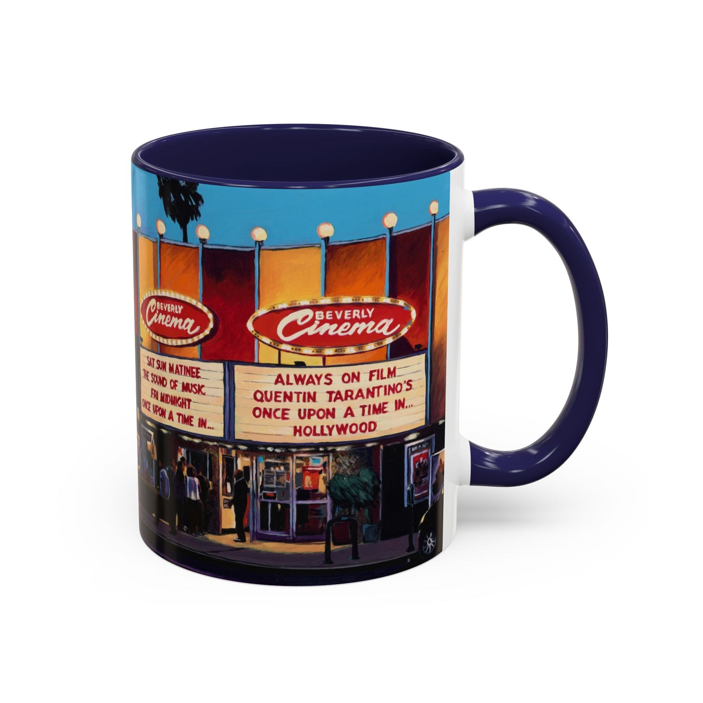 New Beverly Cinema "Once Upon a Time in Hollywood" Original Art Ceramic Mug –  (11/15oz)
