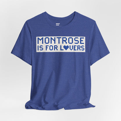 "Montrose Is For Lovers" Vintage Houston Street Tile T-Shirt