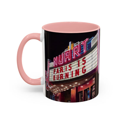 Nuart Theater "Paris Is Burning" Original Art Ceramic Mug (11oz)