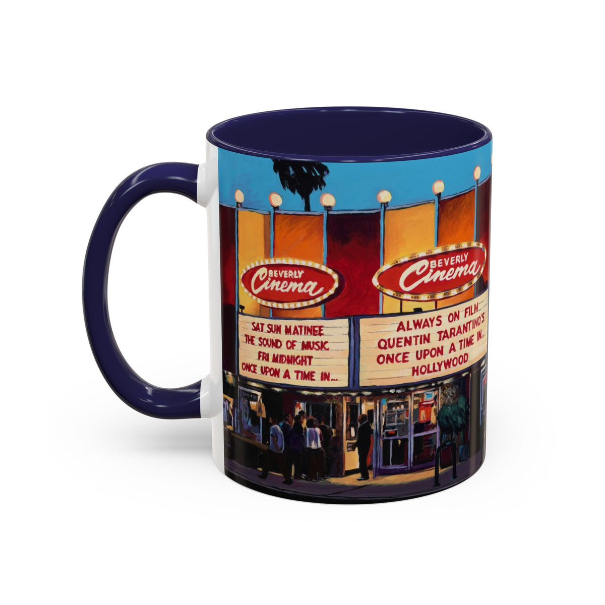 New Beverly Cinema "Once Upon a Time in Hollywood" Original Art Ceramic Mug –  (11/15oz)