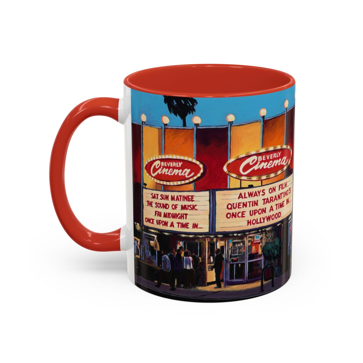 New Beverly Cinema "Once Upon a Time in Hollywood" Original Art Ceramic Mug –  (11/15oz)