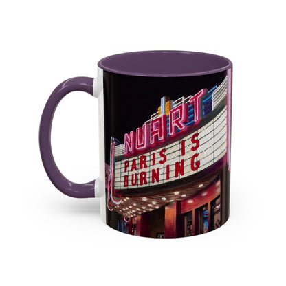 Nuart Theater "Paris Is Burning" Original Art Ceramic Mug (11oz)