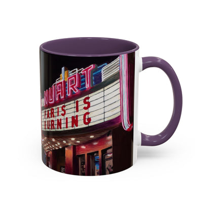 Nuart Theater "Paris Is Burning" Original Art Ceramic Mug (11oz)