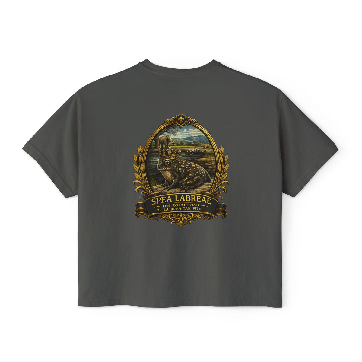 SPEA LABREAE — The King of the La Brea Tar Pits | Ice Age Toad Tee