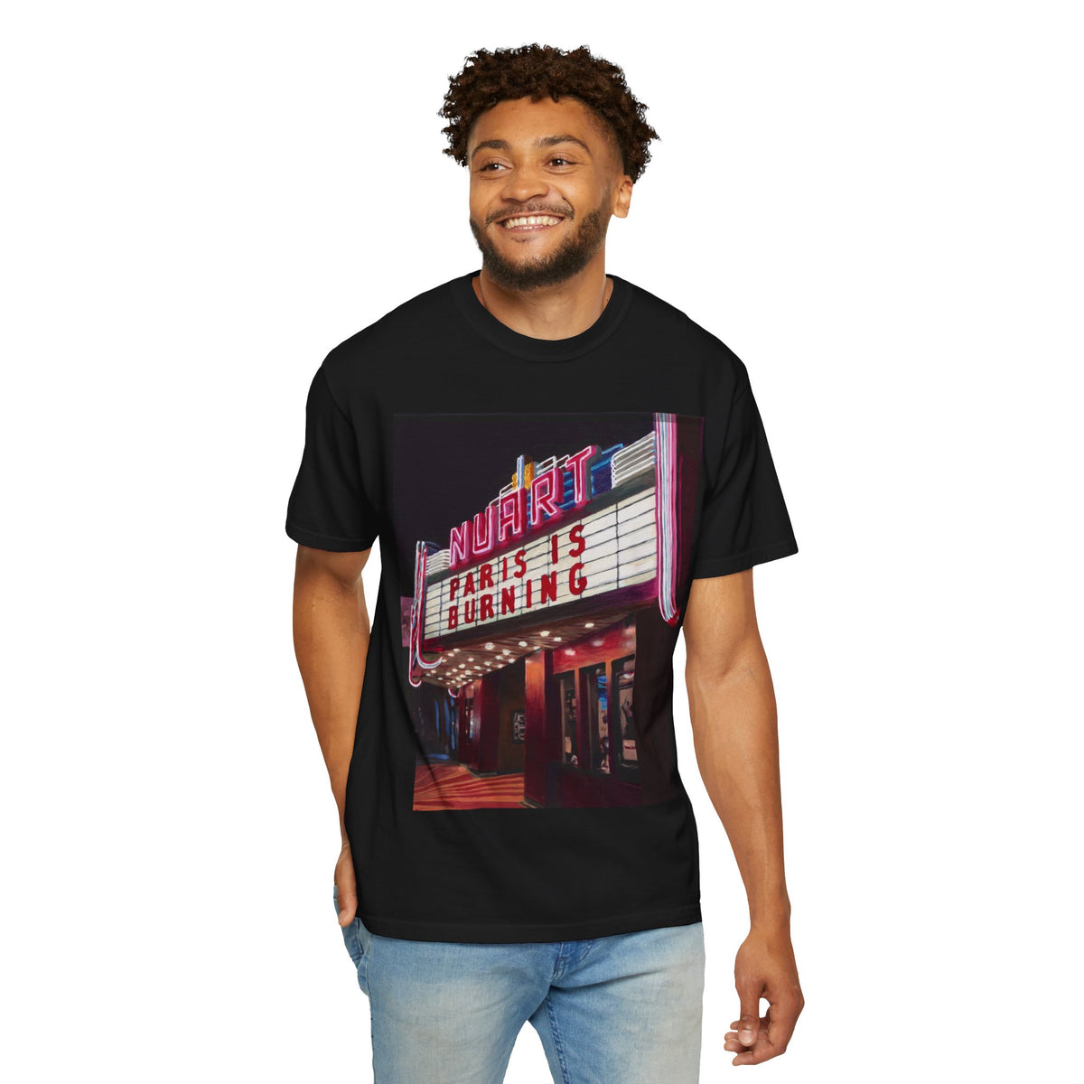 Paris Is Burning at the Nuart – Original Art Heavyweight T-Shirt