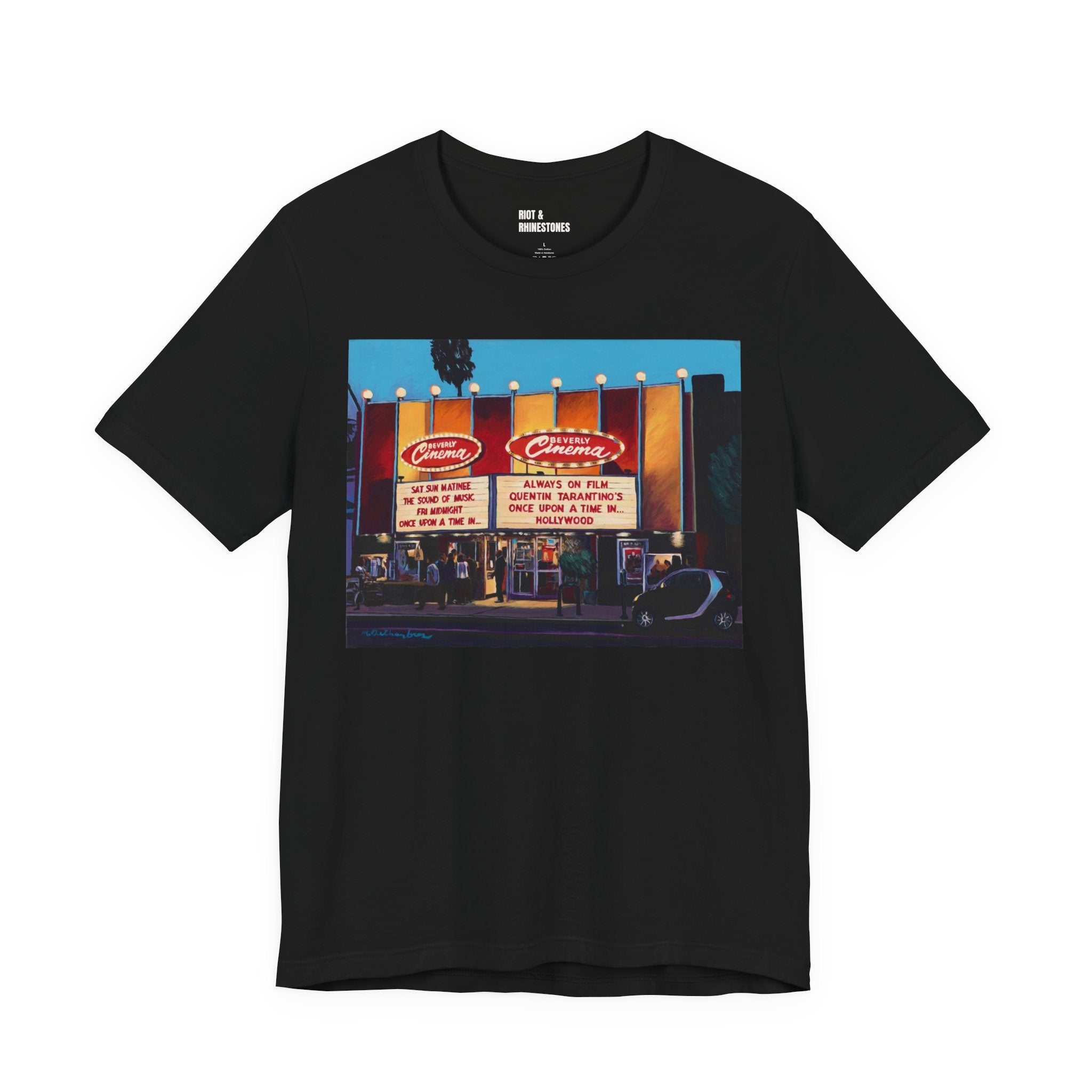 New Beverly Cinema "Once Upon a Time in Hollywood" Classic Unisex Graphic Tee
