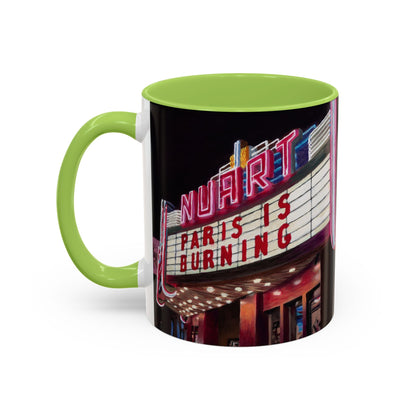 Nuart Theater "Paris Is Burning" Original Art Ceramic Mug (11oz)