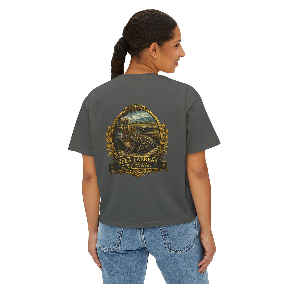 SPEA LABREAE — The King of the La Brea Tar Pits | Ice Age Toad Tee