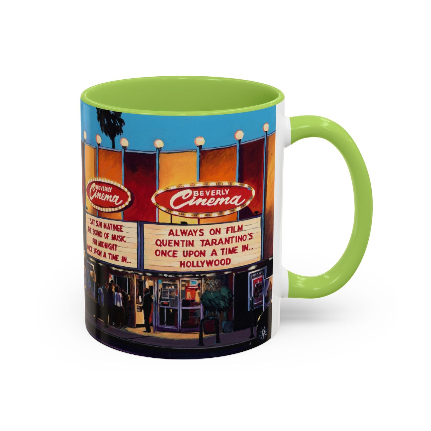 New Beverly Cinema "Once Upon a Time in Hollywood" Original Art Ceramic Mug –  (11/15oz)