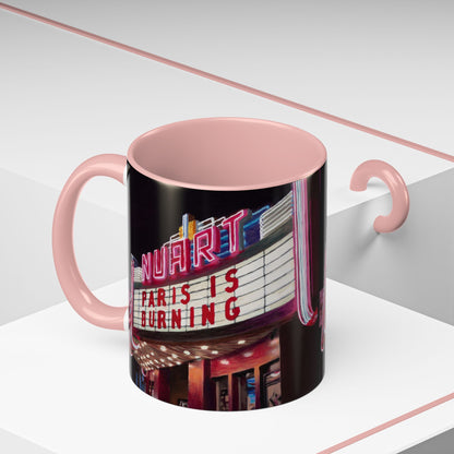 Nuart Theater "Paris Is Burning" Original Art Ceramic Mug (11oz)
