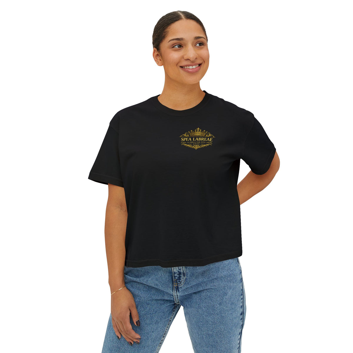 SPEA LABREAE — The King of the La Brea Tar Pits | Ice Age Toad Tee