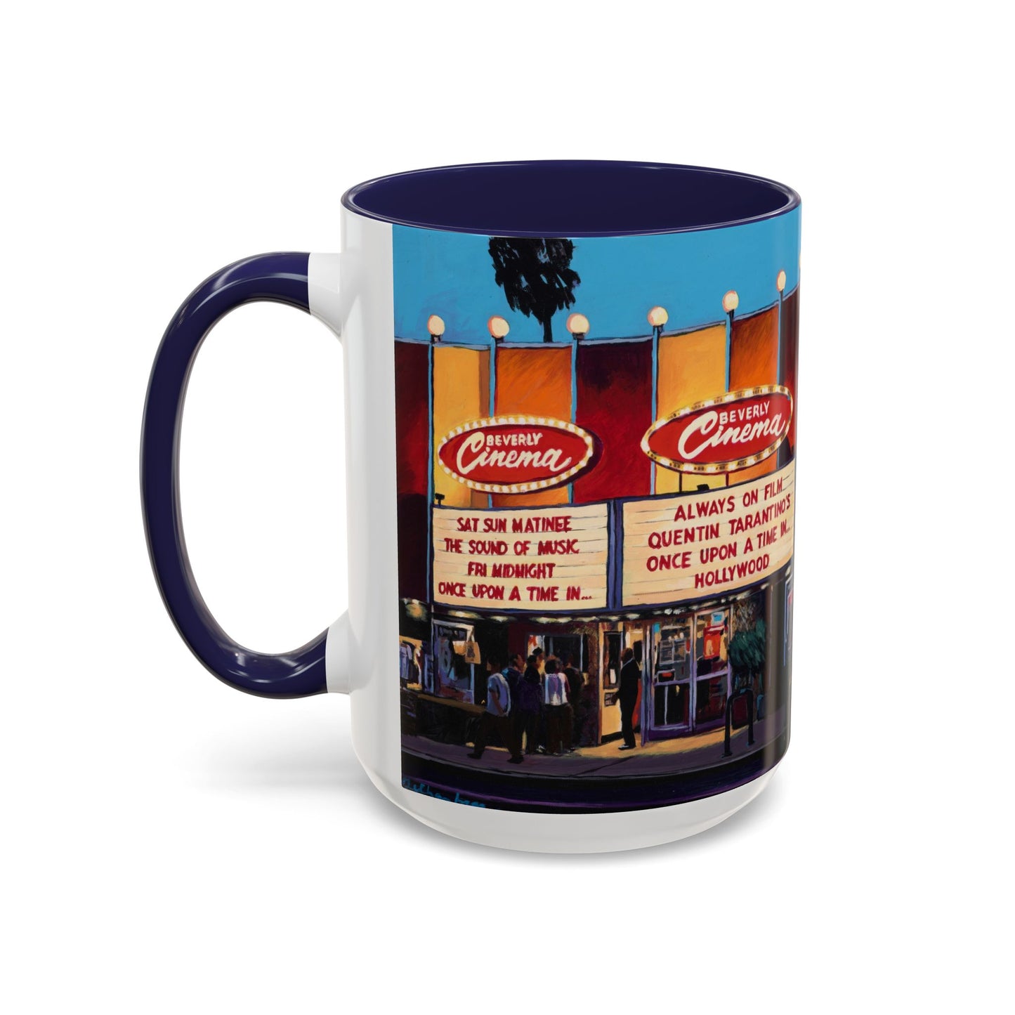 New Beverly Cinema "Once Upon a Time in Hollywood" Original Art Ceramic Mug –  (11/15oz)