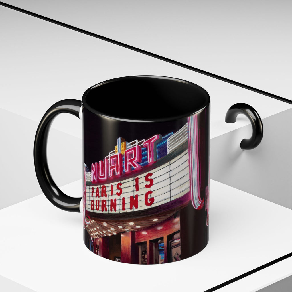 Nuart Theater "Paris Is Burning" Original Art Ceramic Mug (11/15oz)