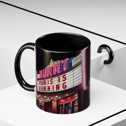 Nuart Theater "Paris Is Burning" Original Art Ceramic Mug (11oz)