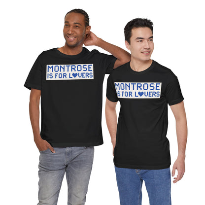"Montrose Is For Lovers" Vintage Houston Street Tile T-Shirt