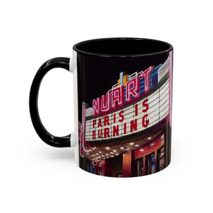 Nuart Theater "Paris Is Burning" Original Art Ceramic Mug (11oz)
