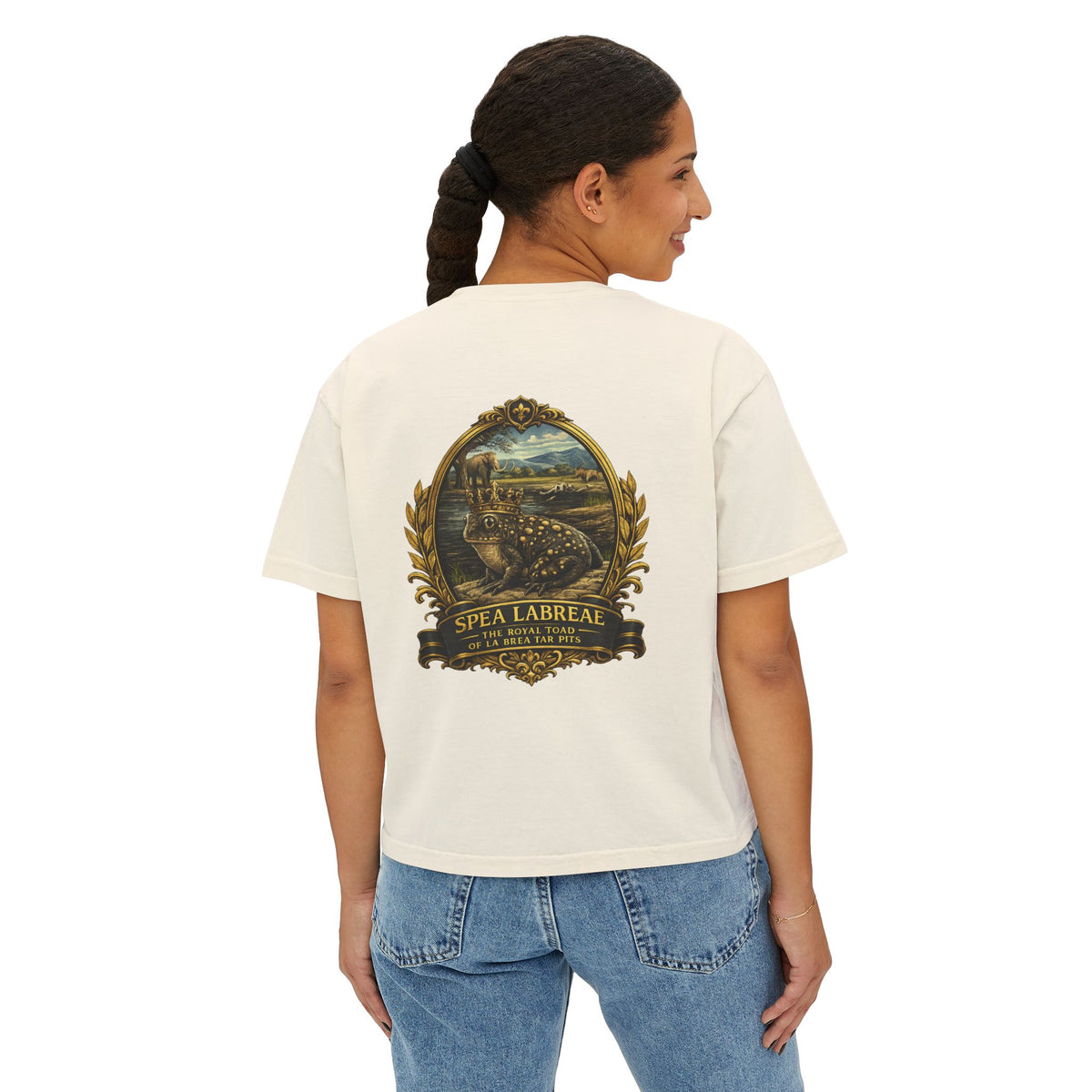 SPEA LABREAE — The King of the La Brea Tar Pits | Ice Age Toad Tee