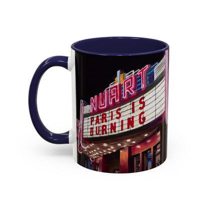 Nuart Theater "Paris Is Burning" Original Art Ceramic Mug (11oz)