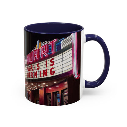 Nuart Theater "Paris Is Burning" Original Art Ceramic Mug (11oz)