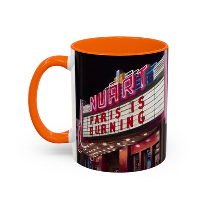 Nuart Theater "Paris Is Burning" Original Art Ceramic Mug (11oz)