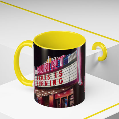 Nuart Theater "Paris Is Burning" Original Art Ceramic Mug (11oz)
