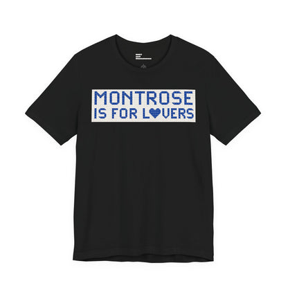 "Montrose Is For Lovers" Vintage Houston Street Tile T-Shirt