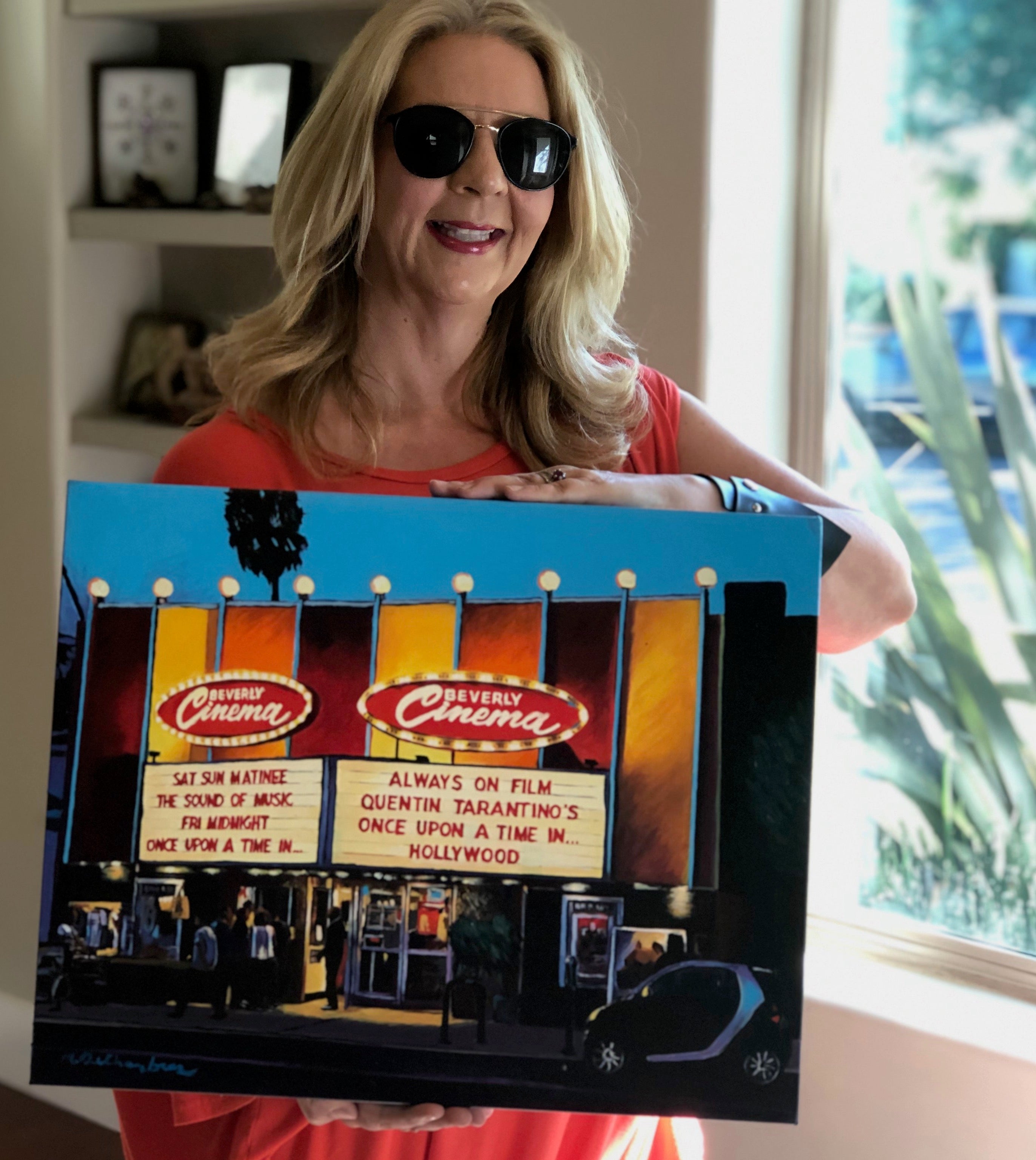 New Beverly Cinema "Once Upon a Time in Hollywood" Classic Unisex Graphic Tee
