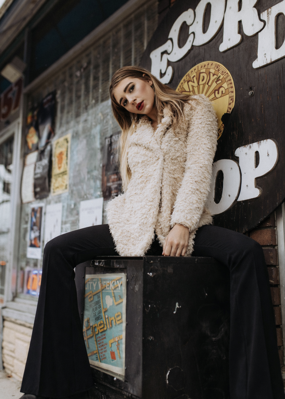 Little Lies Black Bell Bottoms Flare Pants