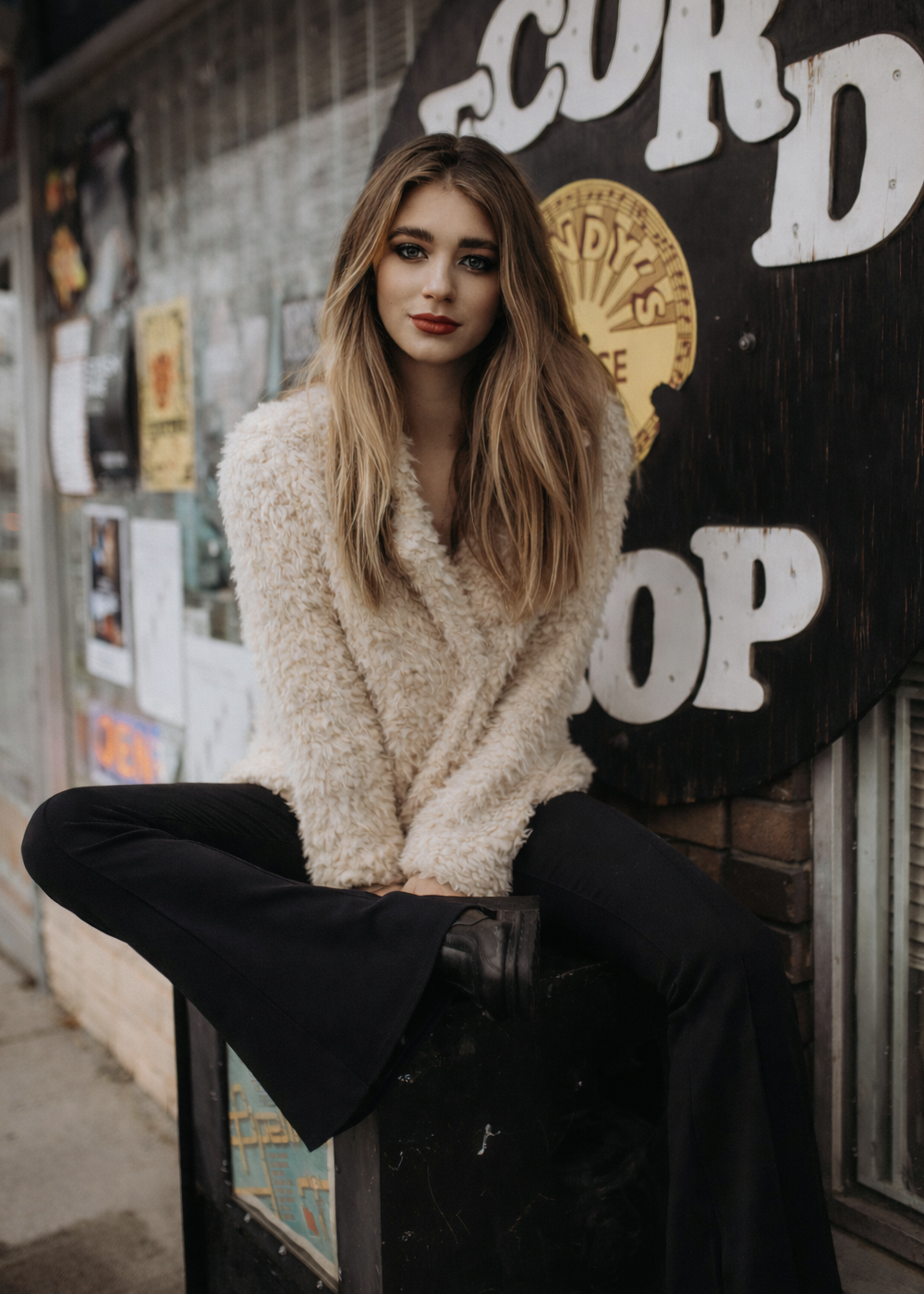 Little Lies Black Bell Bottoms Flare Pants