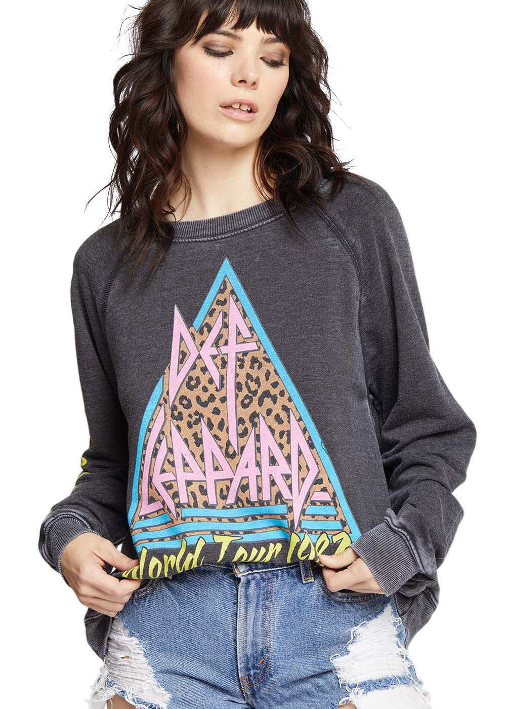 Def Leppard World Tour 1987 Band Sweatshirt by Recycled Karma
