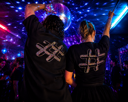 Riot & Rhinestones x Numbers Nightclub Classic Logo Tee