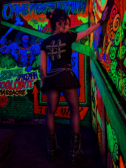 Riot & Rhinestones x Numbers Nightclub Classic Logo Tee