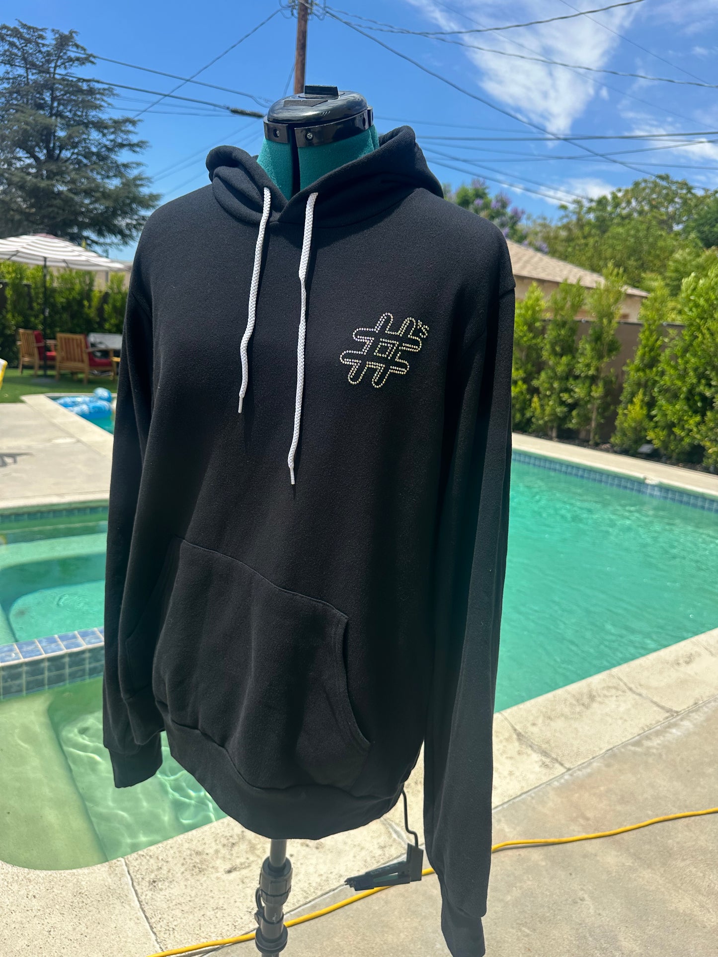 Riot & Rhinestones x Numbers Nightclub Classic Logo Hoodie