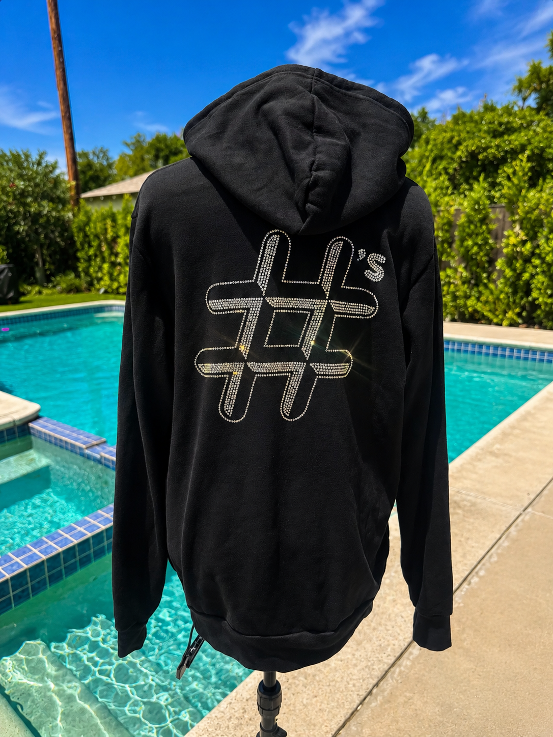 Riot & Rhinestones x Numbers Nightclub Classic Logo Hoodie