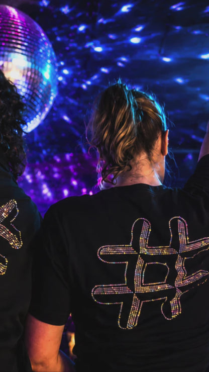 Riot & Rhinestones x Numbers Nightclub Classic Logo Tee