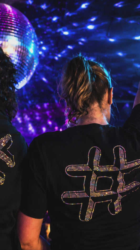 Riot & Rhinestones x Numbers Nightclub Classic Logo Tee