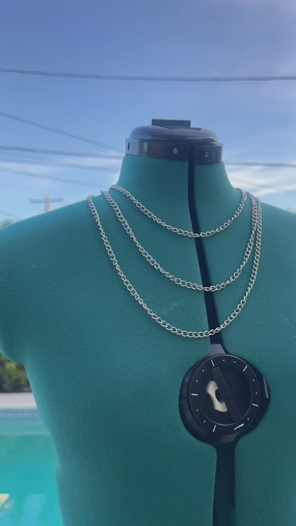 Crystal Drip Convertible Waist Chain - ONE OF ONE