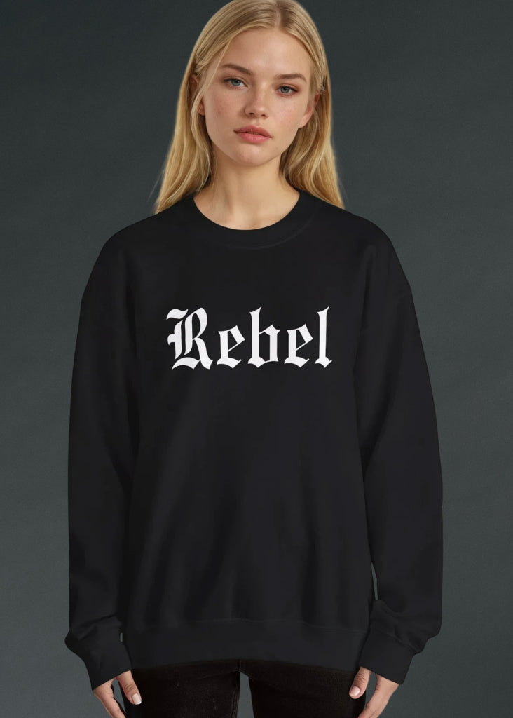 Rebel Sweatshirt Gothic Sweater