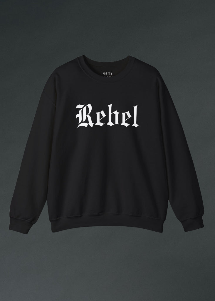 Rebel Sweatshirt Gothic Sweater