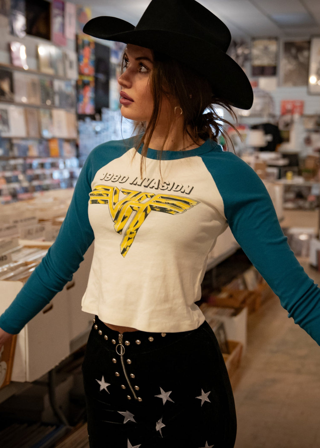 Van Halen 1980 World Invasion Tour Raglan Band Shirt – Daydreamer LA
