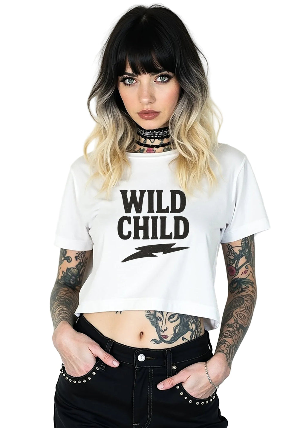 Wild Child Festival Crop Top